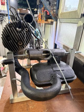 Motor Vespa 9DN 200 encendido Ducati