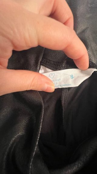 Leggings efecto piel S-M