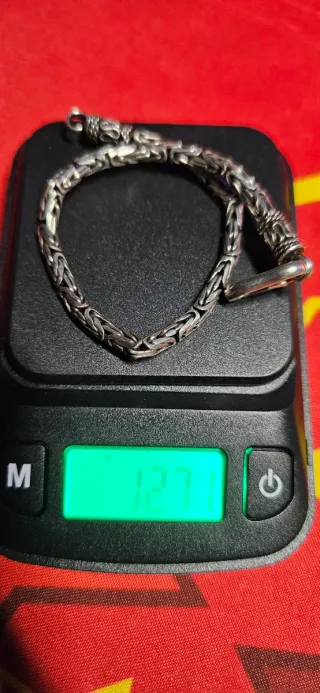 Bracciale snake in argento