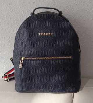 Mochila Mujer Tommy Hilfiger Azul Marino