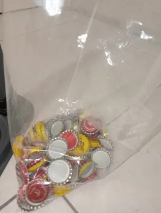 Tappatrice a colonna + 80 tappi nuovi