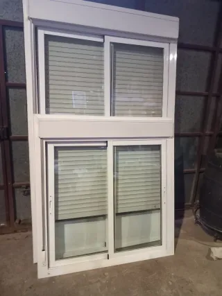Ventana aluminio corredera 1.20 x 1.35