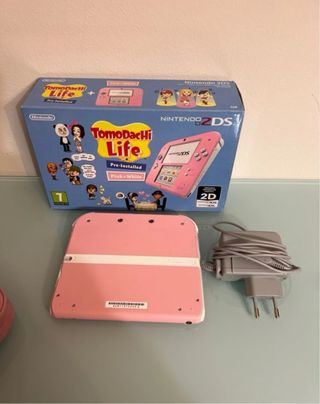 Nintendo 2DS Rosa con Tomodachi Life e Animal Crossing