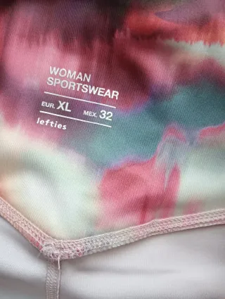 Mallas deportivas estampado abstracto Talla XL