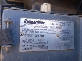 Grúa Telescópica 20m 4tn