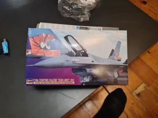 Rarisima maqueta F-16 Hasegawa Tiger Meet 1991