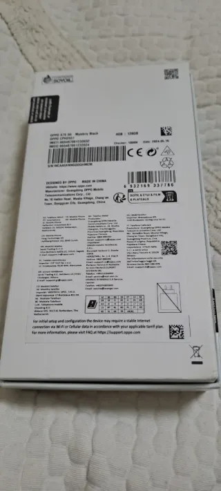 Teléfono Móvil Oppo Negro A79,5G