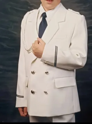 Traje Comunión Blanco Niño