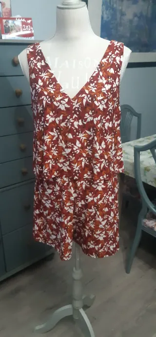 Mono corto Mango estampado