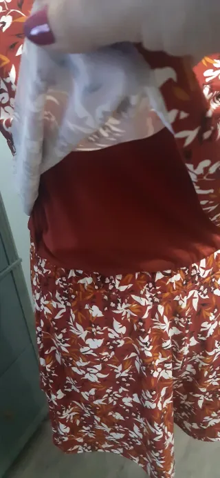 Mono corto Mango estampado