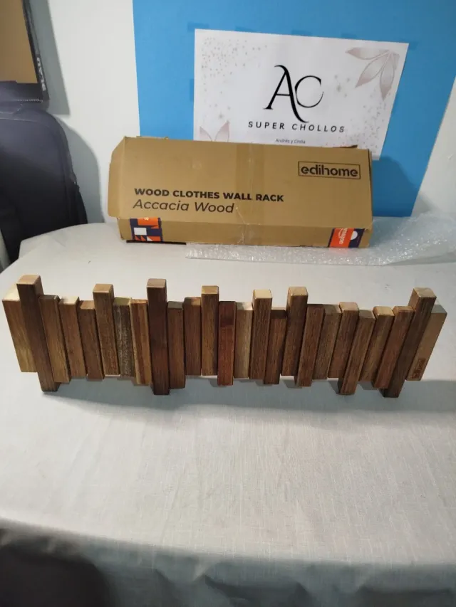 Perchero de madera NAUTEDI