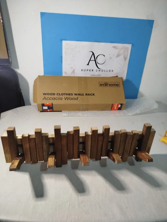 Perchero de madera NAUTEDI