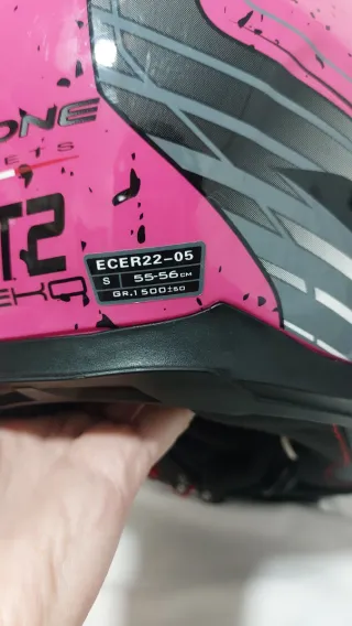 Casco Integral Rosa