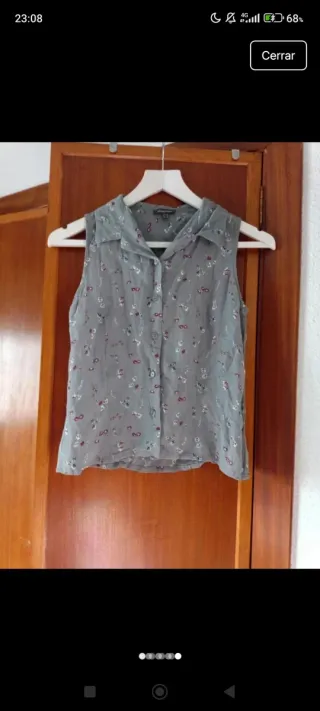 Lote 2 camisas sin mangas