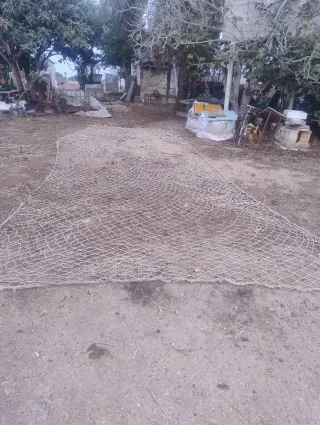 Redes de obra fuertes 12x3m