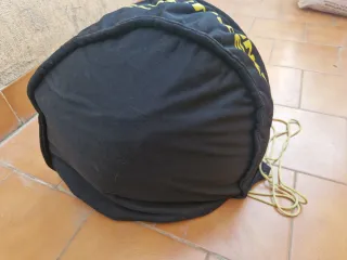 Casco Integral Negro Talla L