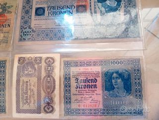 5 Banconote Impero Austro-Ungarico - Non Comuni