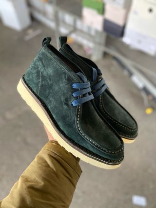 Scarpe uomo Cafènoir blu/verde taglia 41