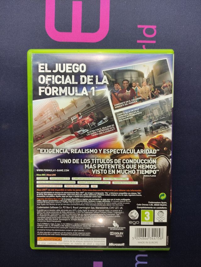 Formula 1 2010 XBOX 360