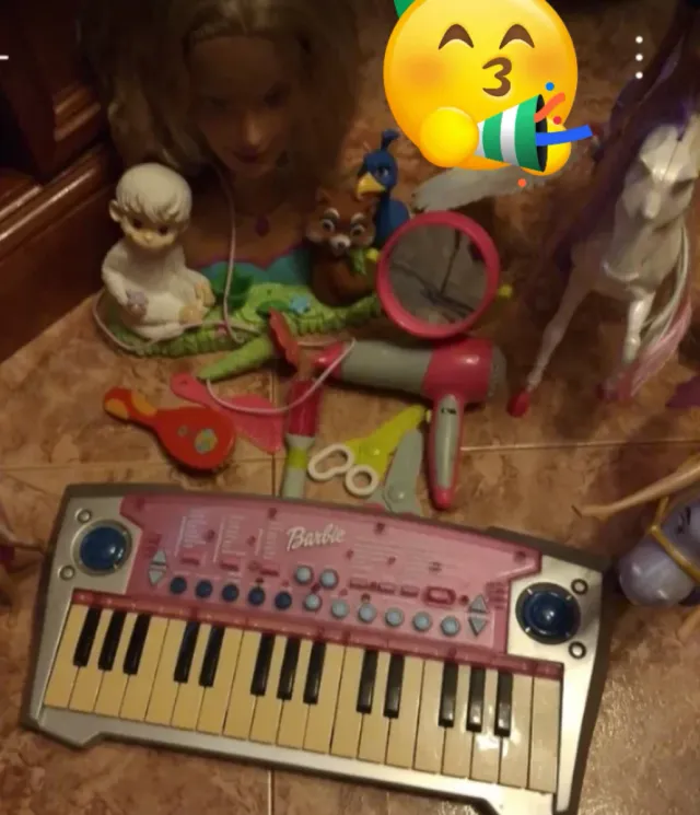 Lote Juguetes Barbie Casa y Accesorios