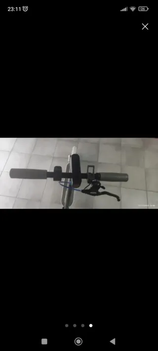 Monopatín Eléctrico Blanco