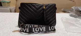 Bolso bandolera acolchado