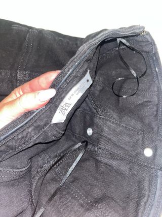 Vestido Zara Negro Talla XS