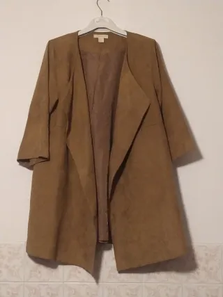 Giacca lunga H&M marrone