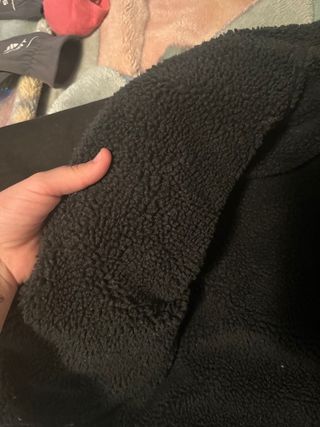 Chaqueta tejana negra