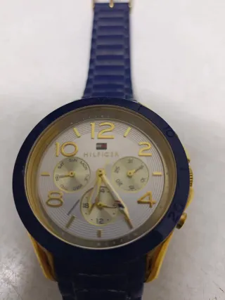 Reloj Tommy Hilfiger Azul y Dorado