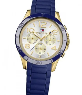 Reloj Tommy Hilfiger Azul y Dorado