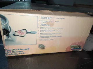 Partygrill Raclette