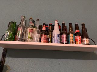 Collezione Bottiglie di Birra Varie