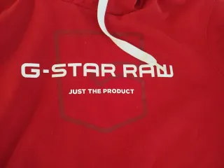 Sudaderas G-Star RAW Roja y blanca gris