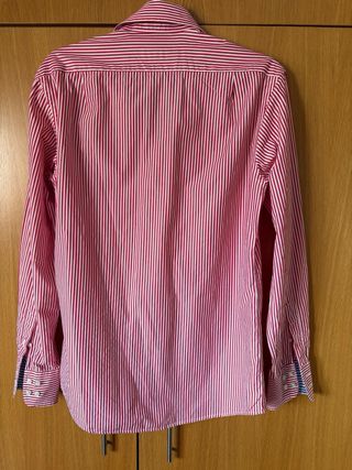 Camisa Carolina Herrera Rayas Rojas y Blancas