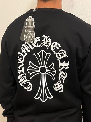 Sudadera Chrome Hearts Negra