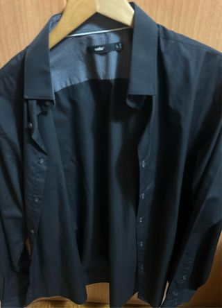 Camisa Negra Talla L Celio