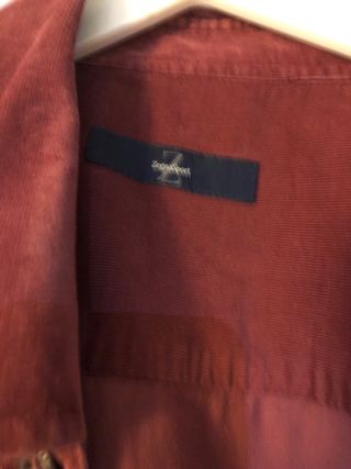 Camicia uomo Zegna vellutino color vinaccia