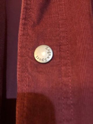 Camicia uomo Zegna vellutino color vinaccia