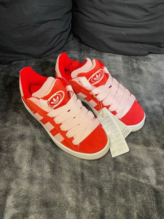 Adidas Campus 00 Zapatillas Rojas y Rosas