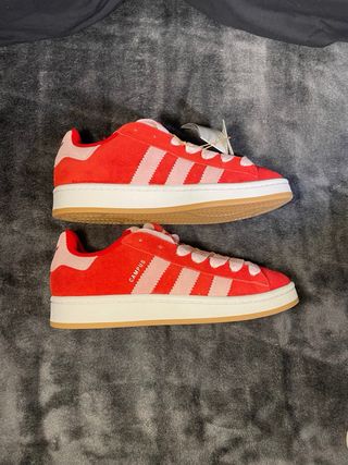 Adidas Campus 00 Zapatillas Rojas y Rosas