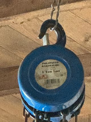 Polipasto 1tn Cadena 5m
