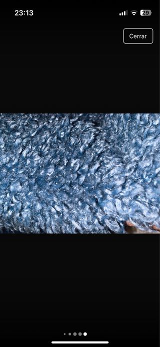 Abrigo borrego Pull&Bear azul