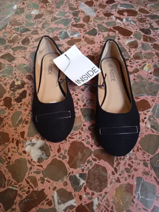 Bailarinas INSIDE Negras Talla 37