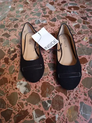 Bailarinas INSIDE Negras Talla 37