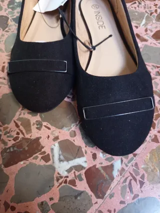 Bailarinas INSIDE Negras Talla 37