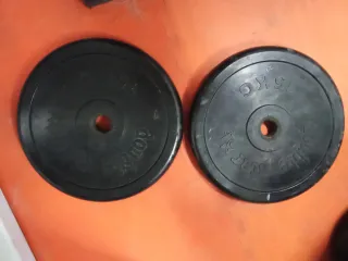 2 Discos de Pesas 15 KG. 45€ los dos