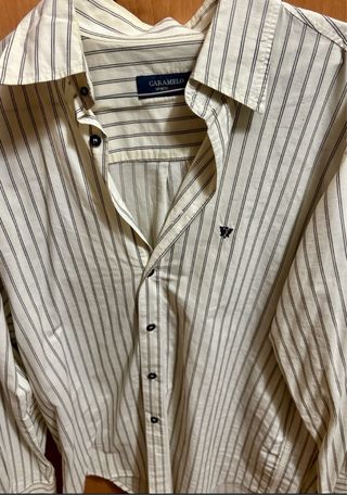 Camisa Caramelo rayas talla L