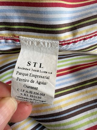 Camisa Carolina Herrera Rayas Multicolor