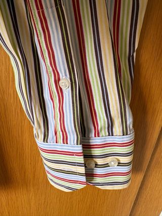 Camisa Carolina Herrera Rayas Multicolor